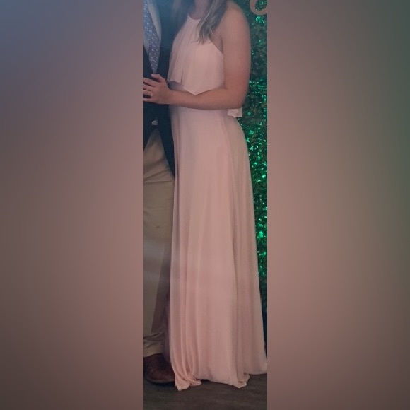 Light Pink Azazie Formal Dress - Picture 3 of 6